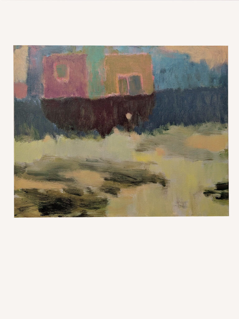 Cabane au bord de la rivière